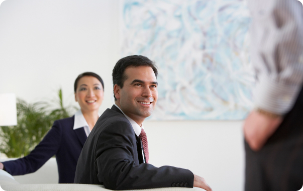 business colleagues in a lobby area 2024 11 03 05 42 56 utc