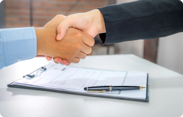 handshake after office executives interviewing job 2025 02 11 17 38 05 utc